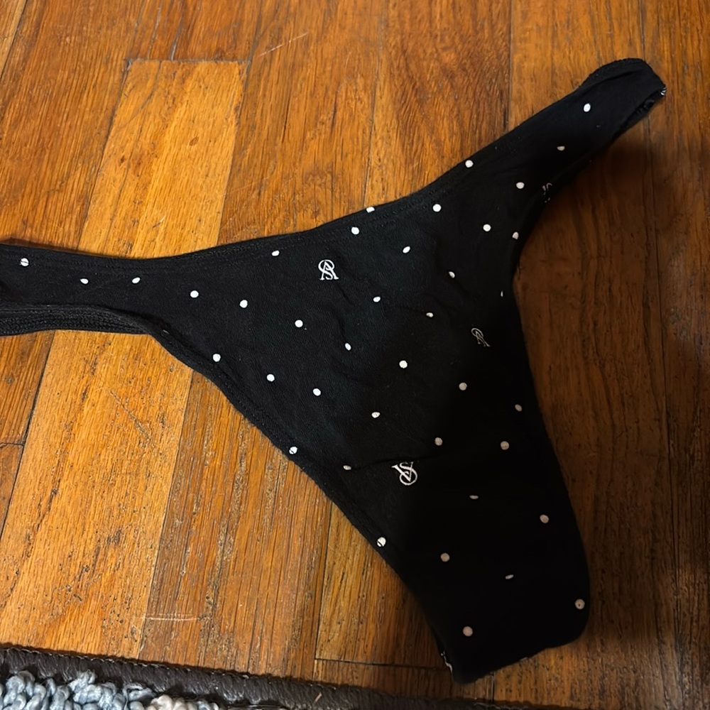 Black thong